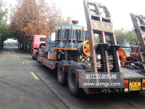 浙江雙金機械圓錐破碎機