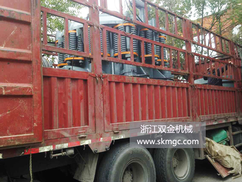 浙江雙金機械圓錐破碎機