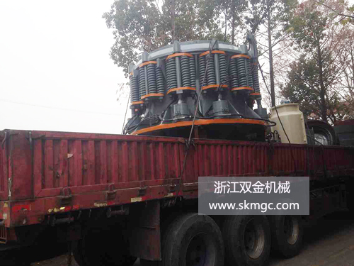 浙江雙金機械圓錐破碎機