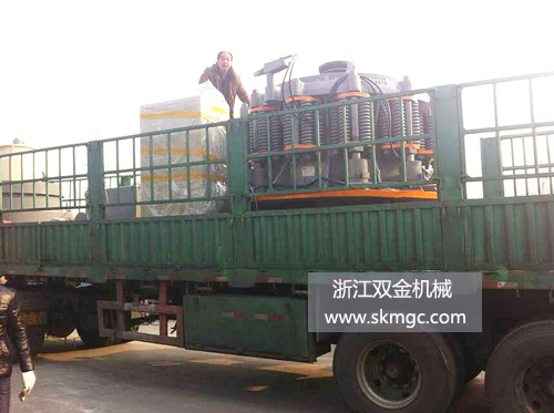 浙江雙金機械圓錐破碎機