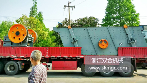 浙江雙金機(jī)械顎式破碎機(jī),圓振動篩